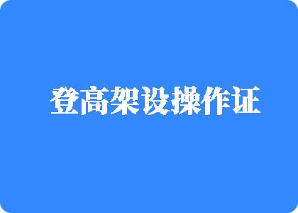 啊啊啊啊啊不要污污污污登高架设操作证